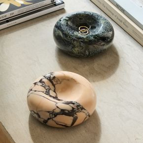 Marble Donut Trinket Tray | West Elm (US)