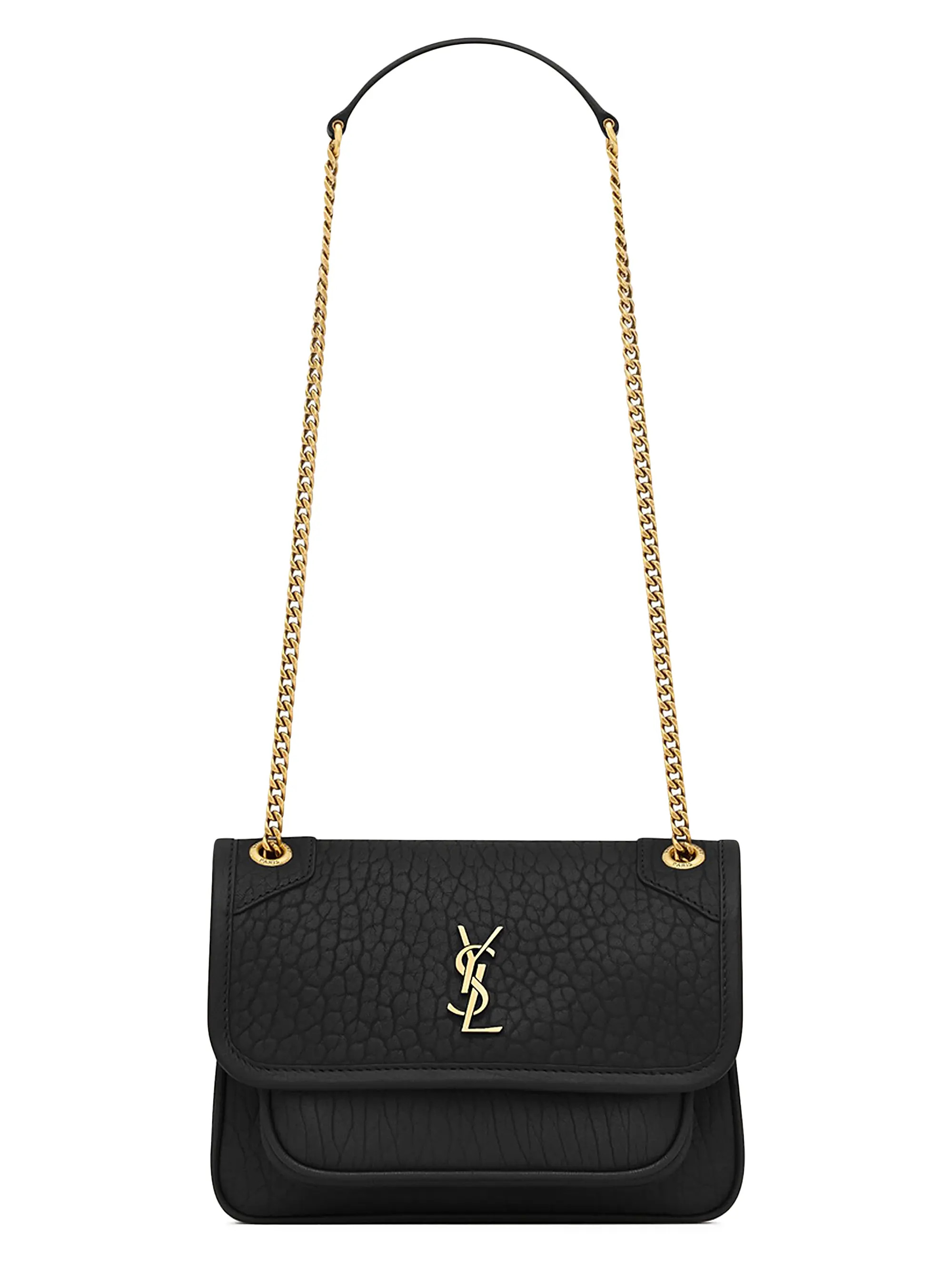 Saint Laurent Niki Mini Bag in Grained Lambskin | Saks Fifth Avenue | Saks Fifth Avenue