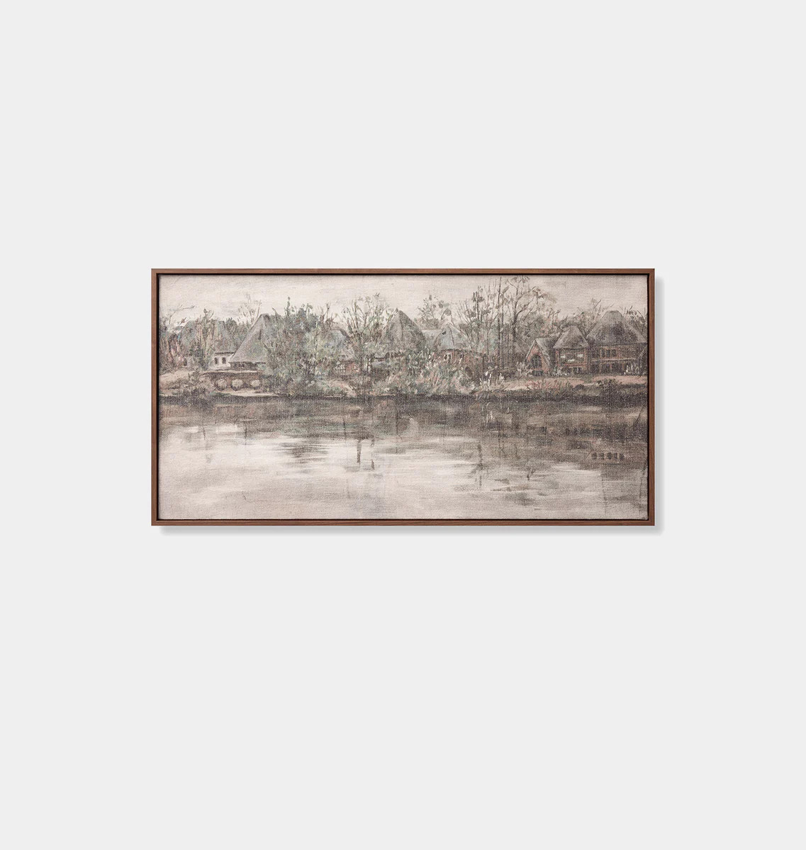 Lake Valley 48" x 24" Framed Wall Art | Amber Interiors
