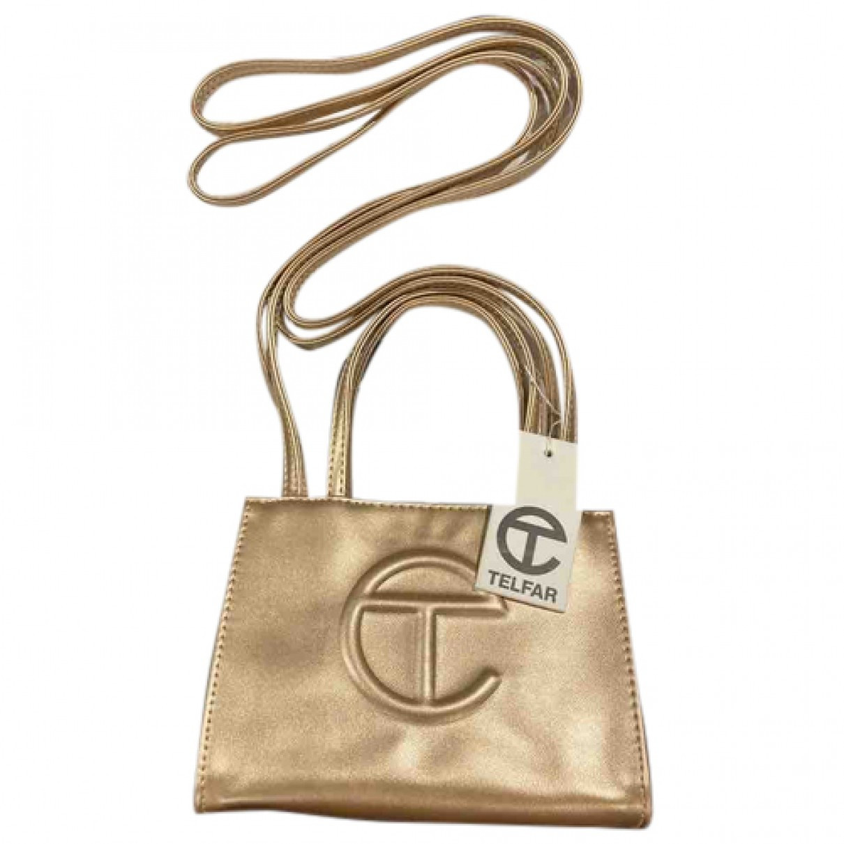 Telfar Metallic handbag for Women | Vestiaire Collective (Global)