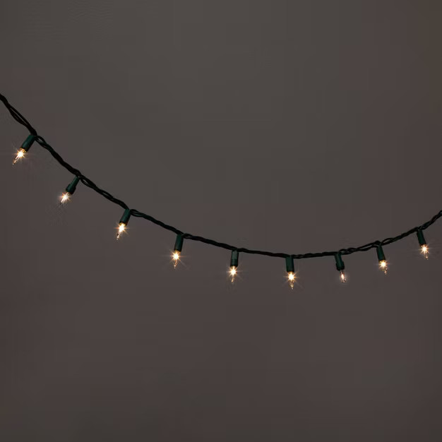 100ct Incandescent Smooth Mini String Lights - Wondershop™ | Target