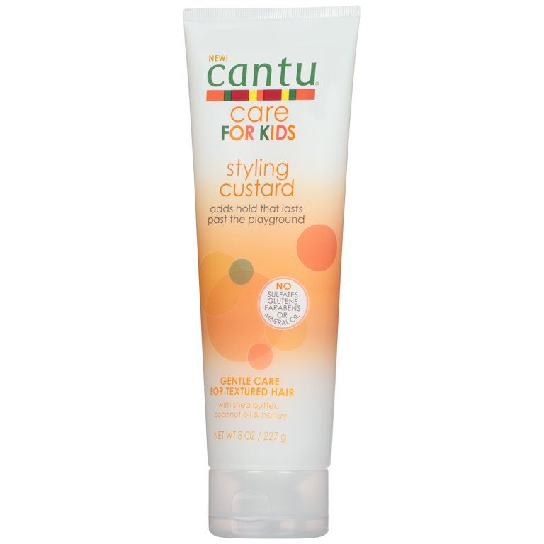 Cantu Care for Kids Styling Custard with Shea Butter, Coconut Oil, and Honey, 8 oz. - Walmart.com | Walmart (US)