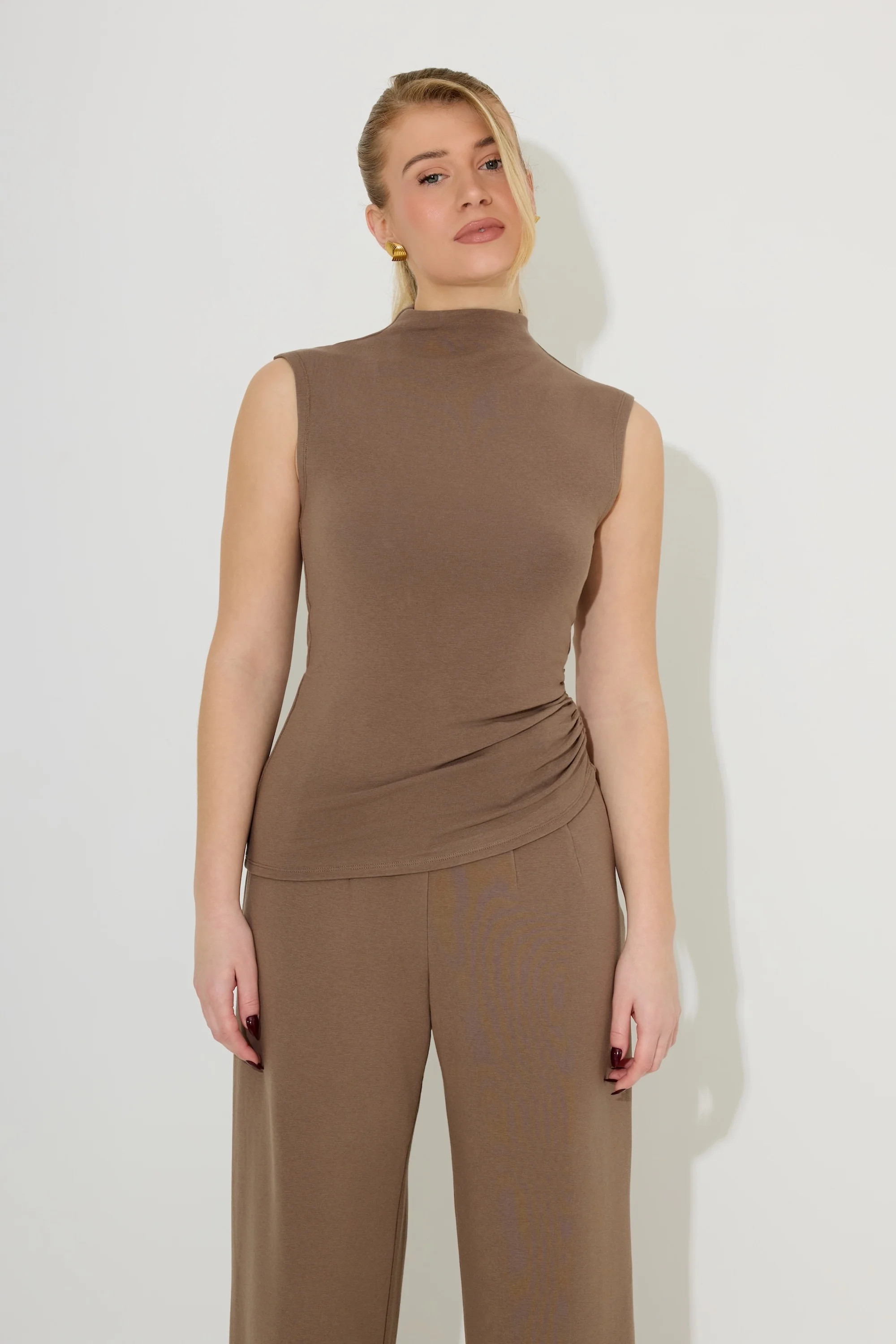 Cotton Mix Jersey Top | Odd Muse