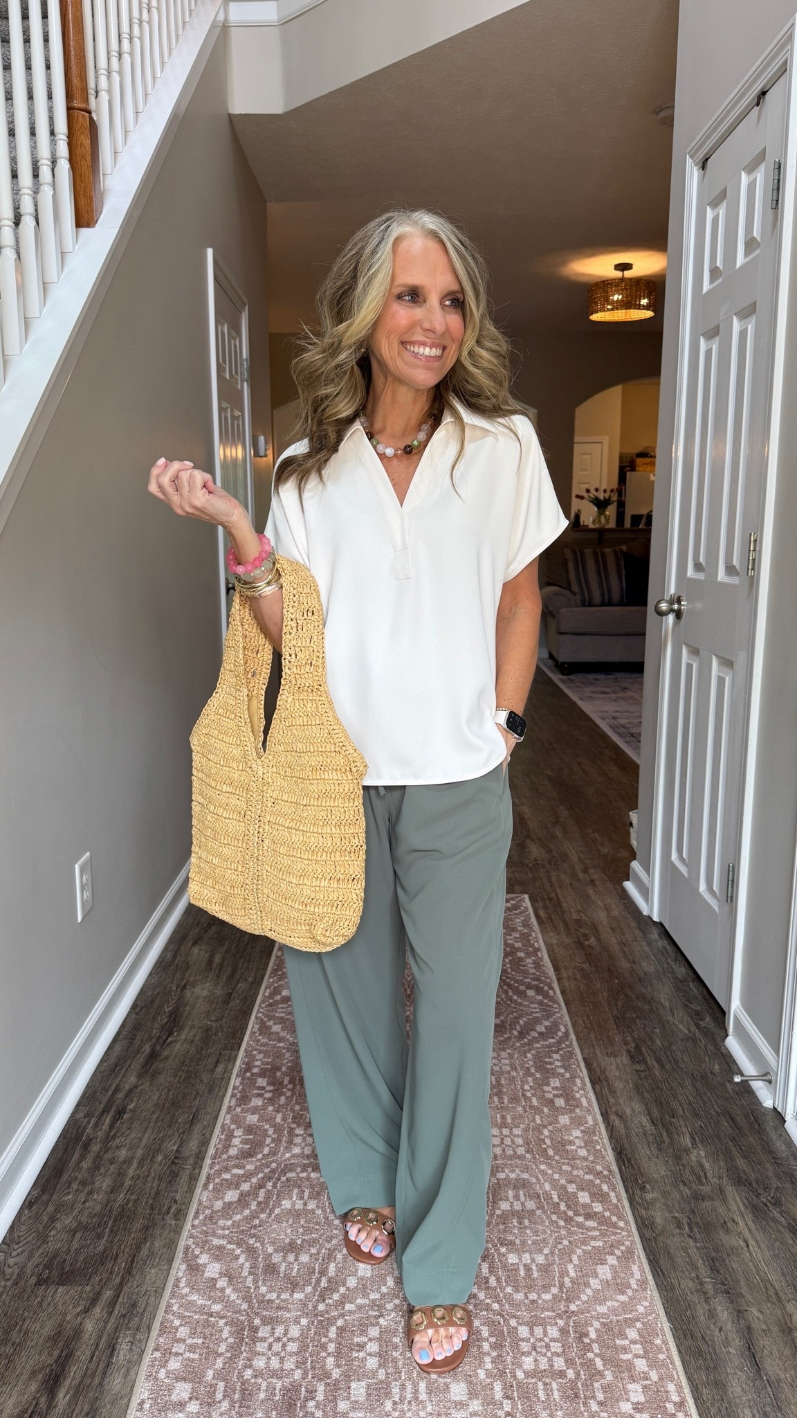In love with the new Spanx Carry On Line. Wearing XS too and small pants.

#LTKgrwm #LTKootd #LTKOver40