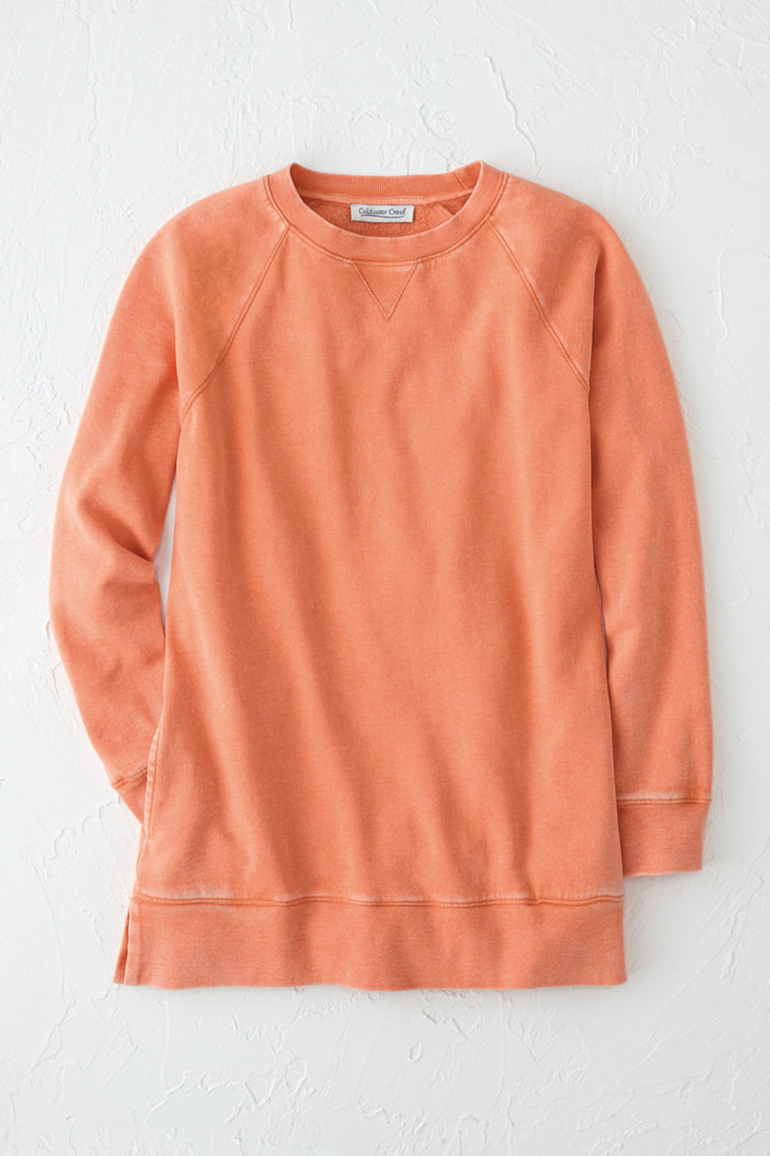 Colorwash Tunic Sweatshirt | Coldwater Creek