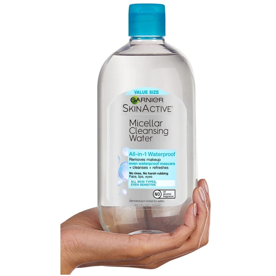 Garnier SkinActive Micellar Cleansing Water for Waterproof Makeup, 23.7 fl oz | Walmart (US)