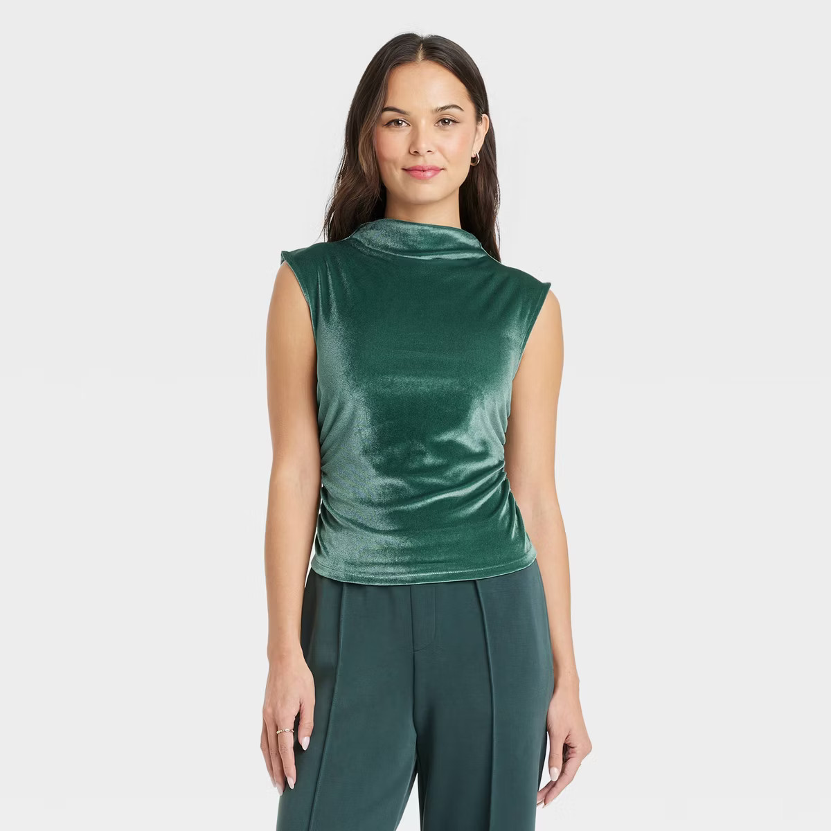 Women's Ruched Tank Top - A New Day™ | Target