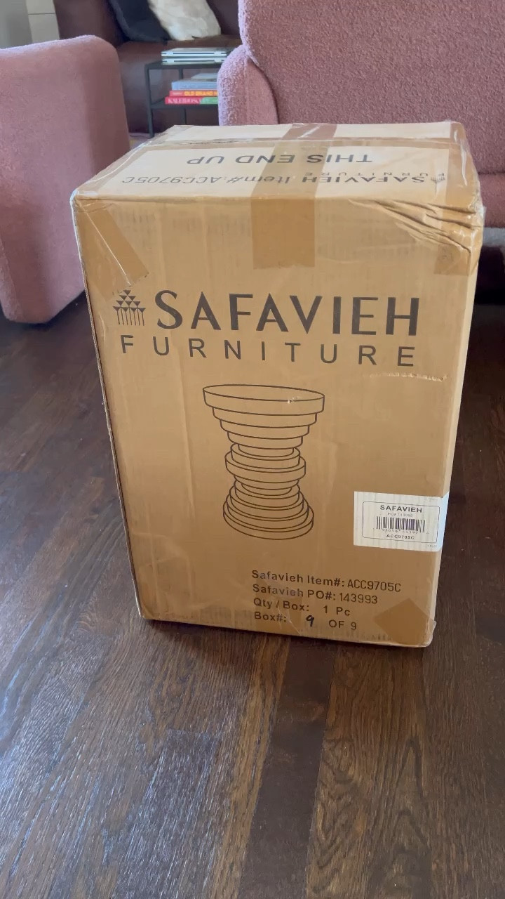 Check out this cute blue cement end table that’s on sale today. End table, rug, leather sofa, glass coffee table, coffee table books

#LTKsalealert #LTKstyletip #LTKhome