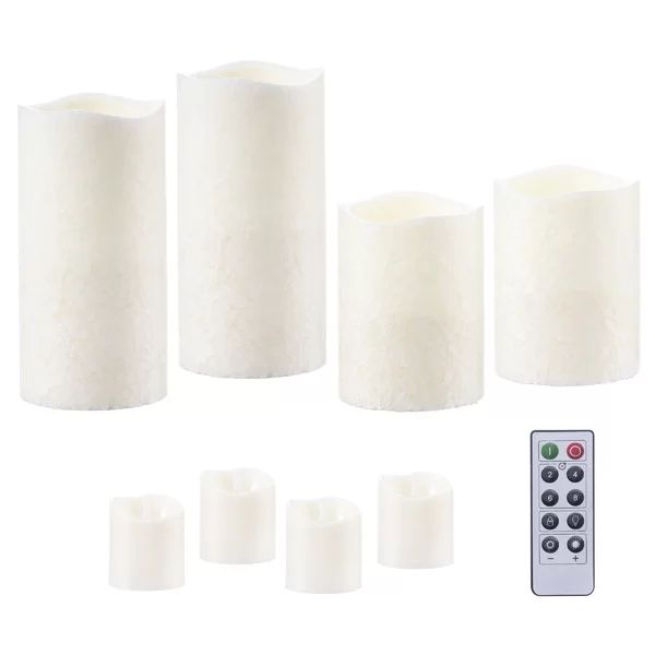 9 Piece LED Unscented Flameless Candle Set | Wayfair North America