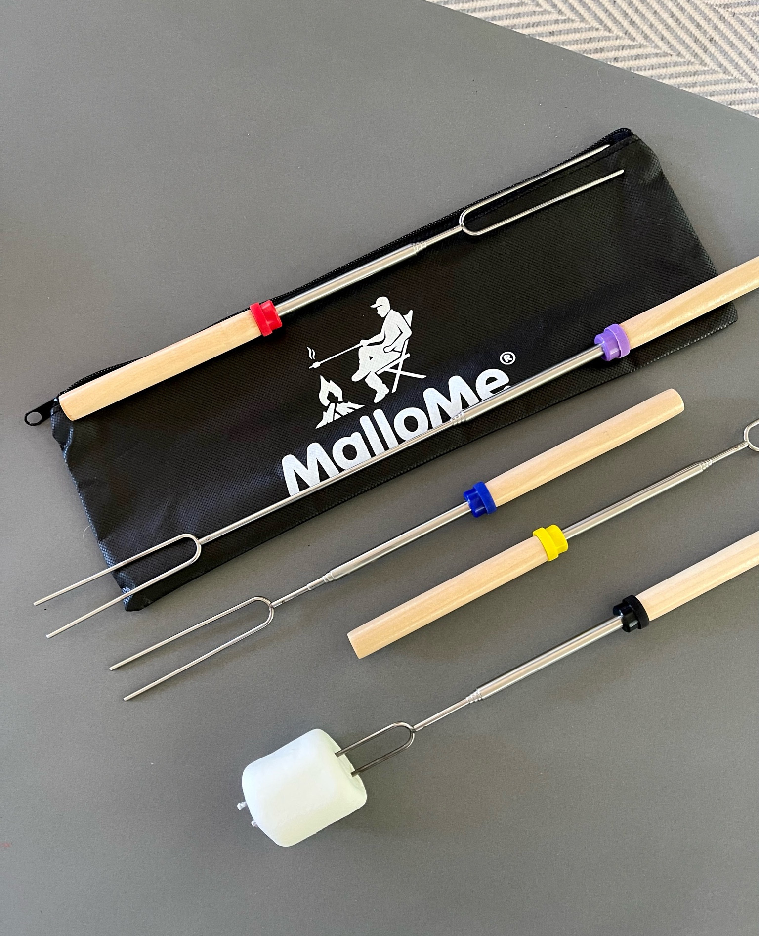 We love making s’mores and roasting marshmallows and these sticks have been so helpful! 

#roastingsticks #smoresticks #marshmallowsticks

#LTKunder50 #LTKfamily #LTKkids