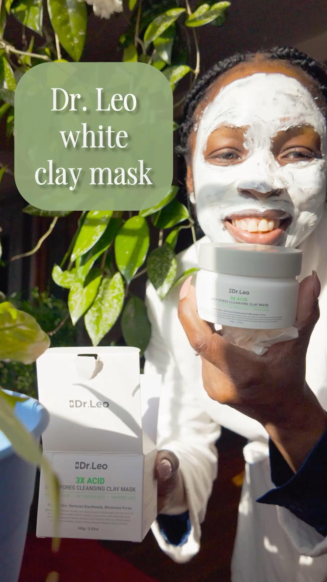 Shop my clay mask from  Dr Leo - use my code THEARIADESIGNZW for 10% off at checkout 