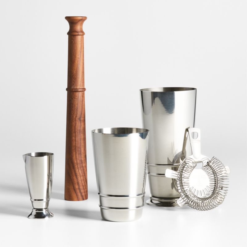 Crafthouse by Fortessa Shaker Set + Reviews | Crate & Barrel | Crate & Barrel