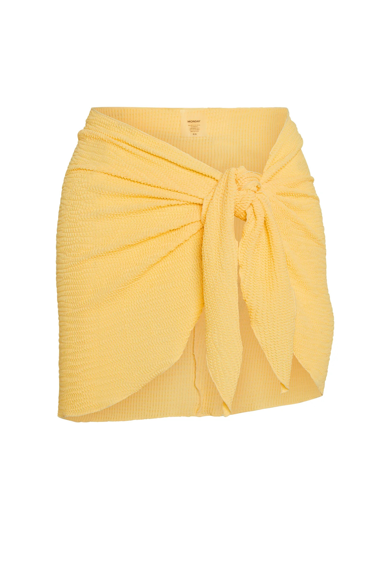 St. Barth's Skirt - Honey Crinkle | Monday Swimwear