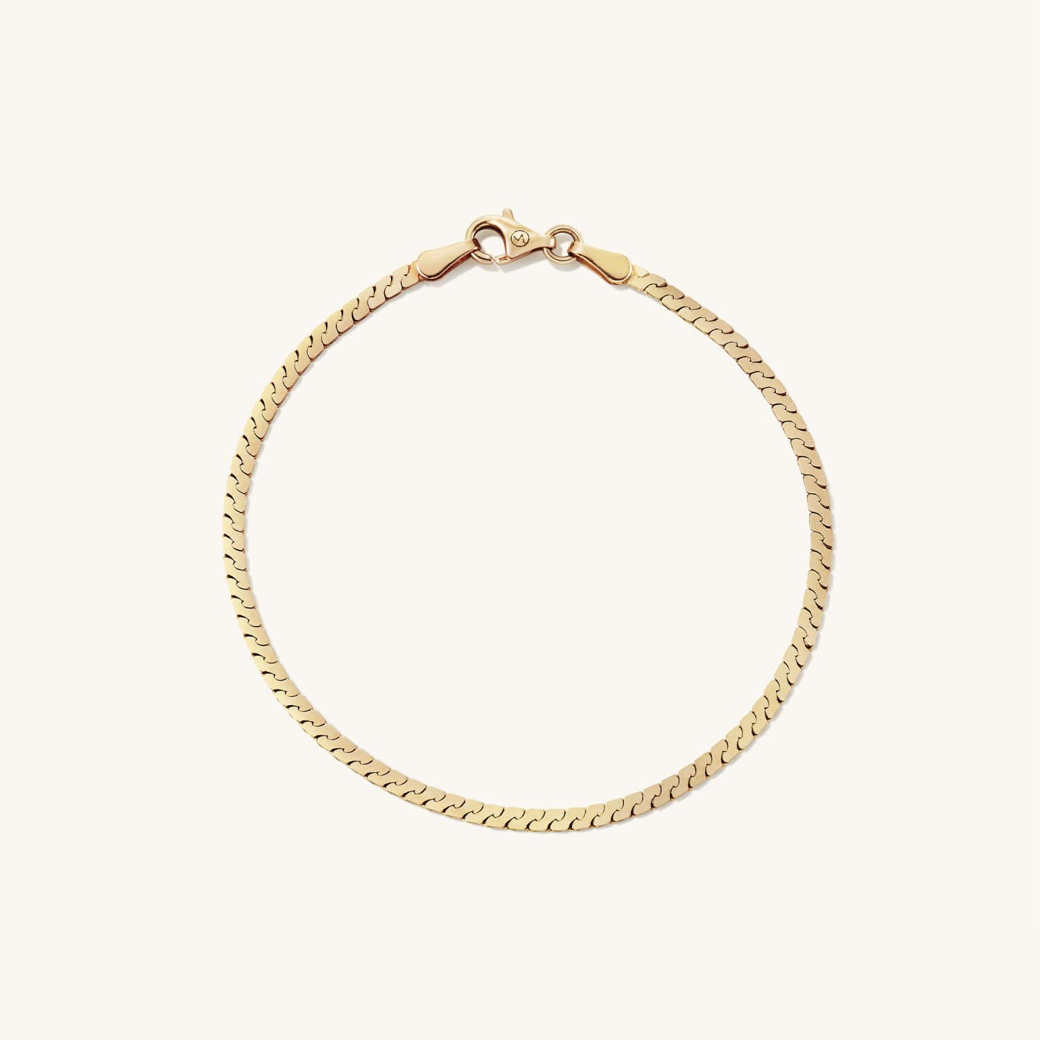 Serpentine Chain Bracelet | Mejuri (Global)