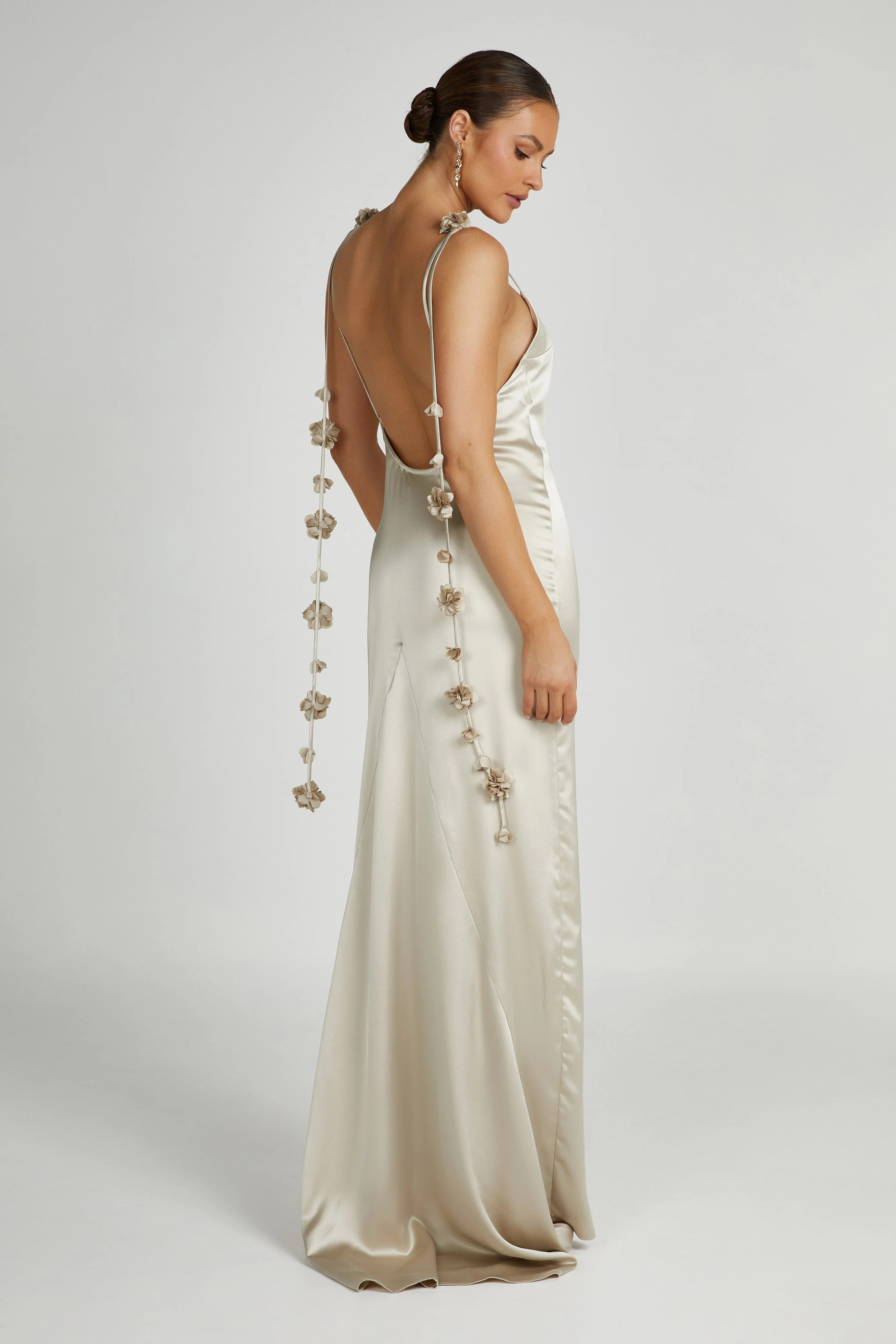 Elenora Rose Gown - Champagne | MESHKI US