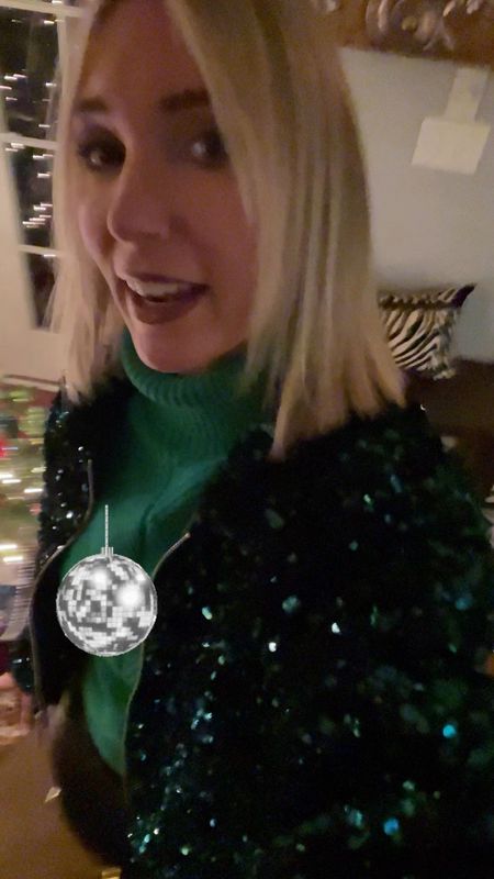 Holiday Style with a green disco flare!

#LTKstyletip #LTKHoliday #LTKparties