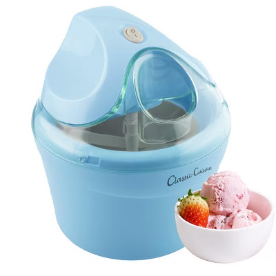 Classic Cuisine 1QT Ice Cream Maker, Blue | Target