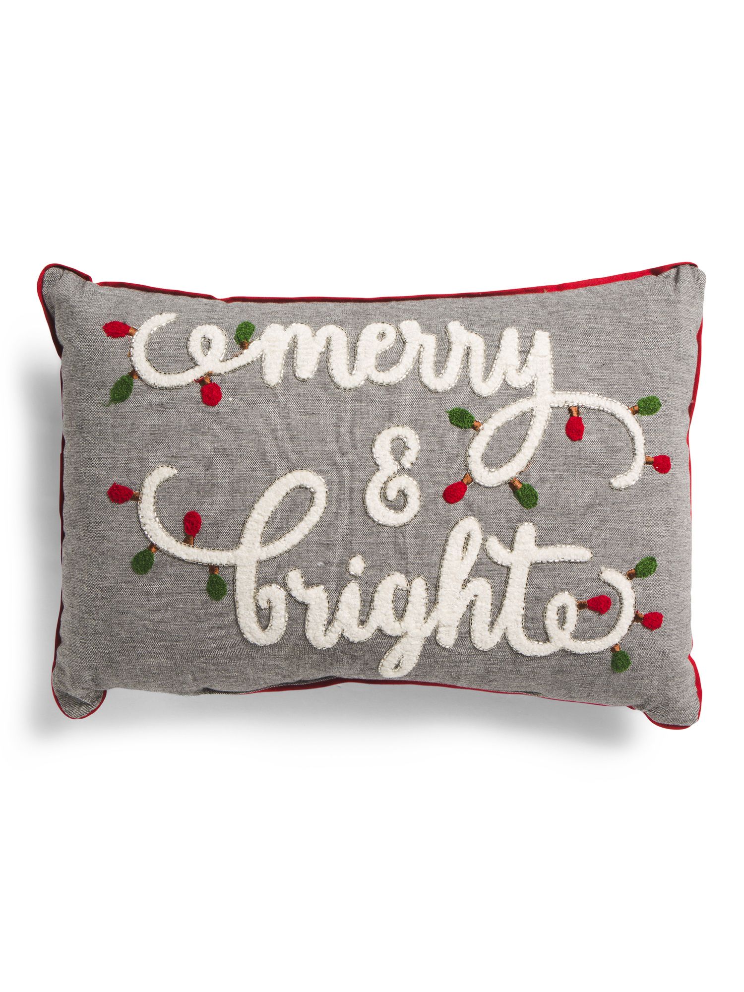 14x20 Merry & Bright Pillow | Home | Marshalls | Marshalls
