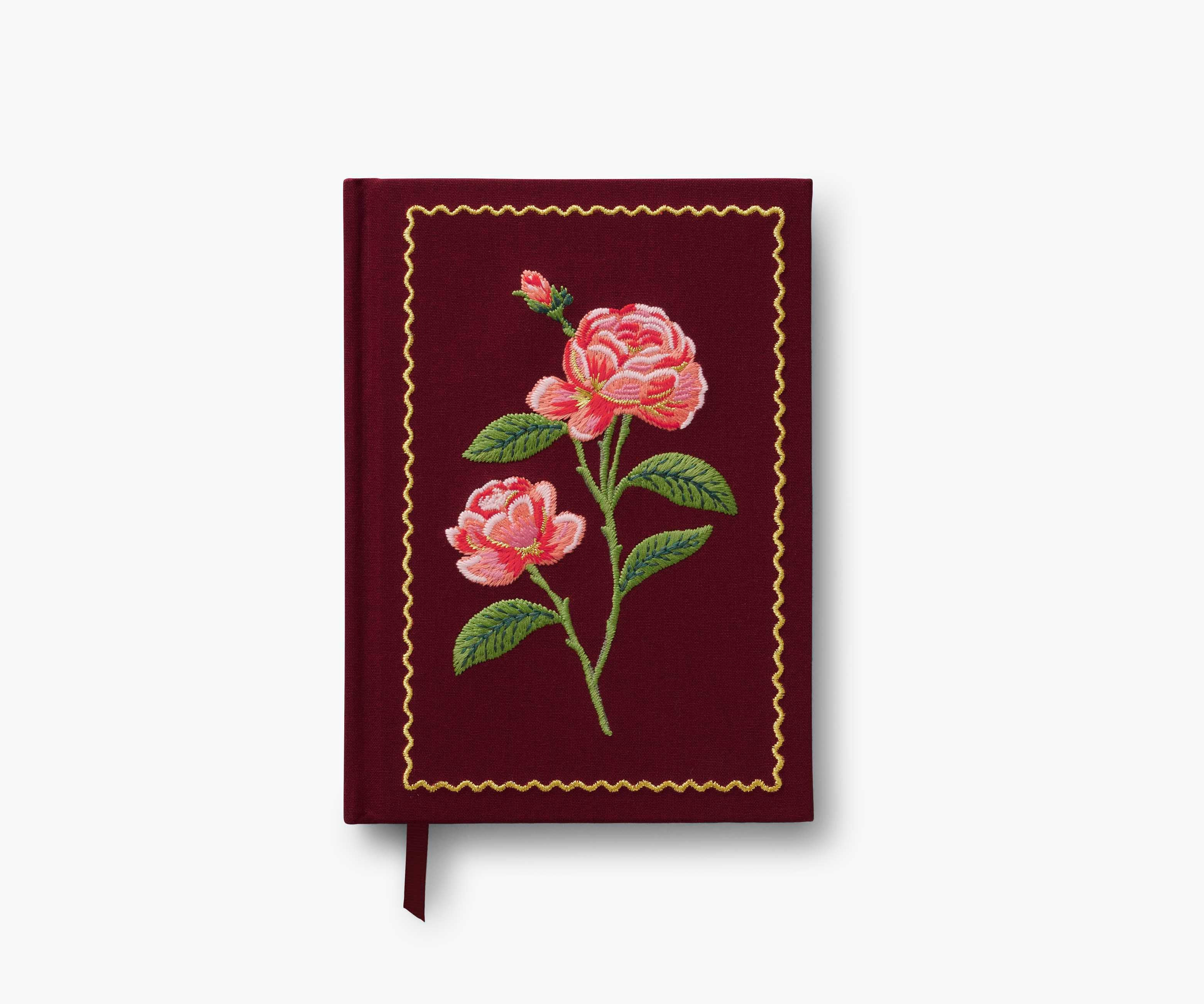 Embroidered Journal - Roses | Rifle Paper Co.