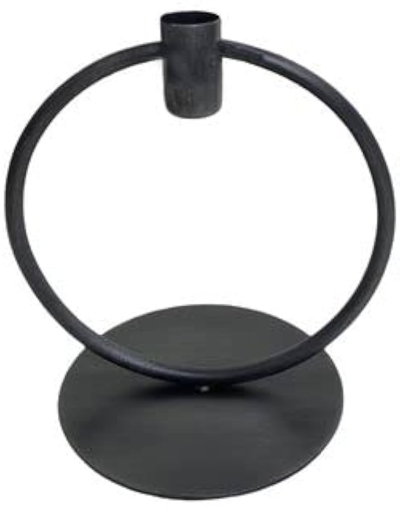 HF-1699 Iron Hand Forged Candle Stick Candle Holder for Tapered Candles Decorative Candles Stand ... | Amazon (US)