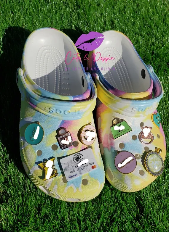 Designer inspired croc Jibbitz #LTKSeasonal #LTKVDay #LTKunder50