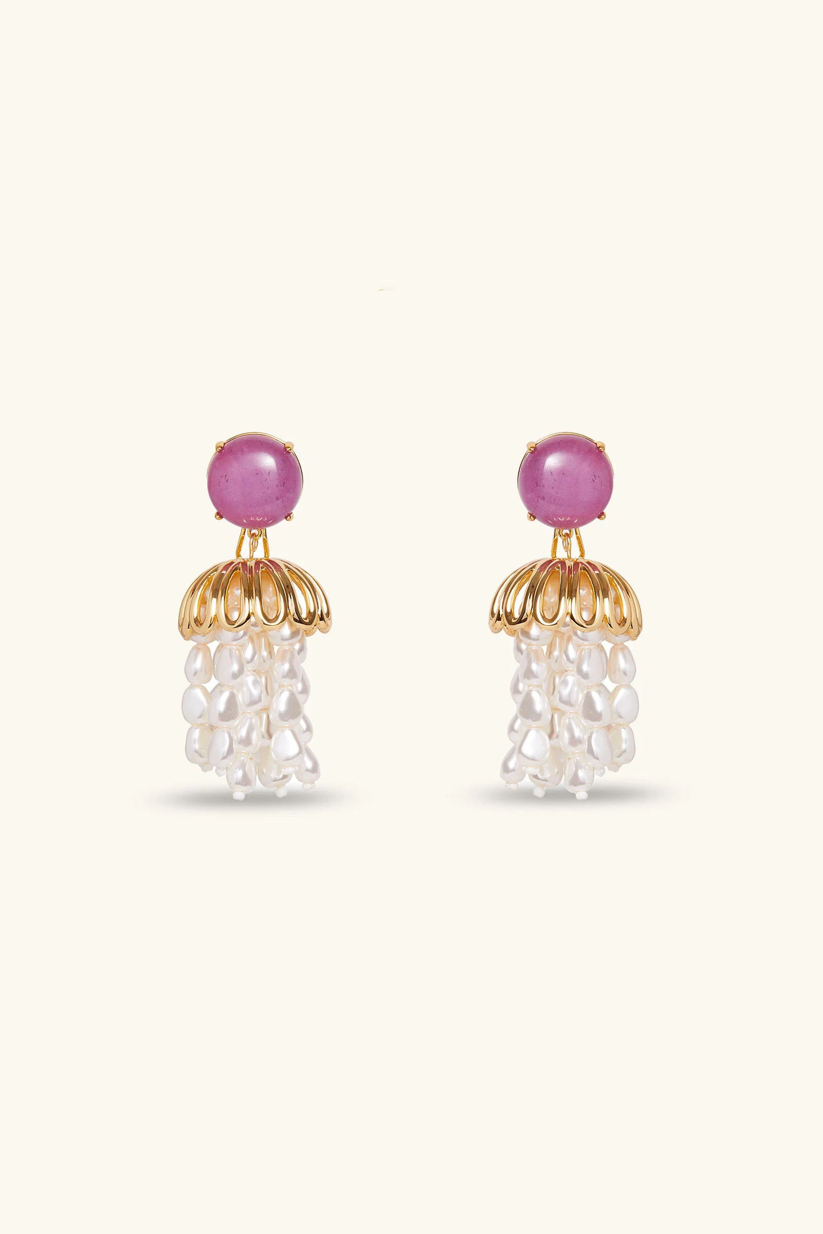 Lele Sadoughi x Trina Turk Parapluie Strand Earrings | Trina Turk
