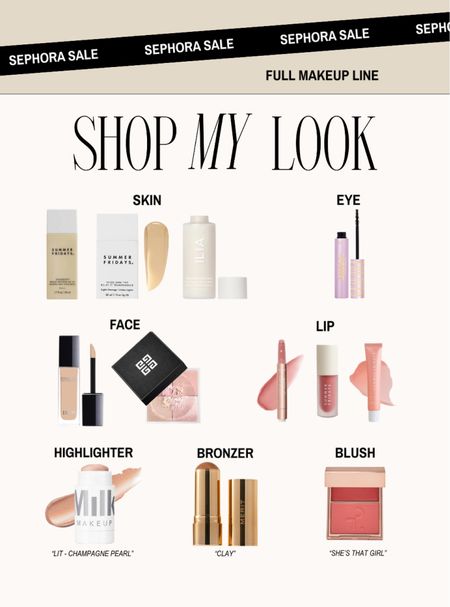 Sephora Sale: shop my everyday makeup 💄

#sephorasale #makeup #ltkmakeup

#LTKxSephora #LTKfindsunder100 #LTKbeauty