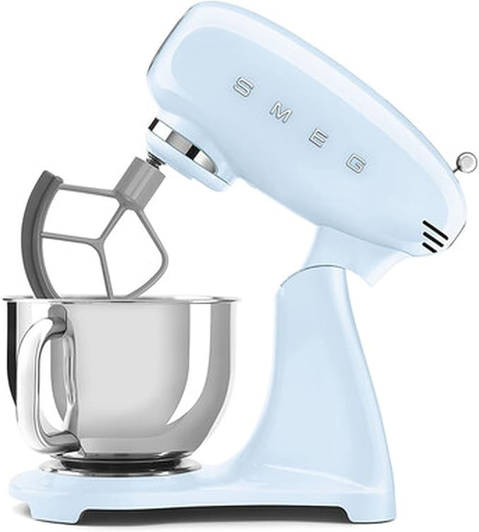 SMEG SMF05 Forte 5-Qt Stand Mixer with 750W Motor, Smooth Start & SteadyMix, Flex Edge Beater, 10... | Amazon (US)