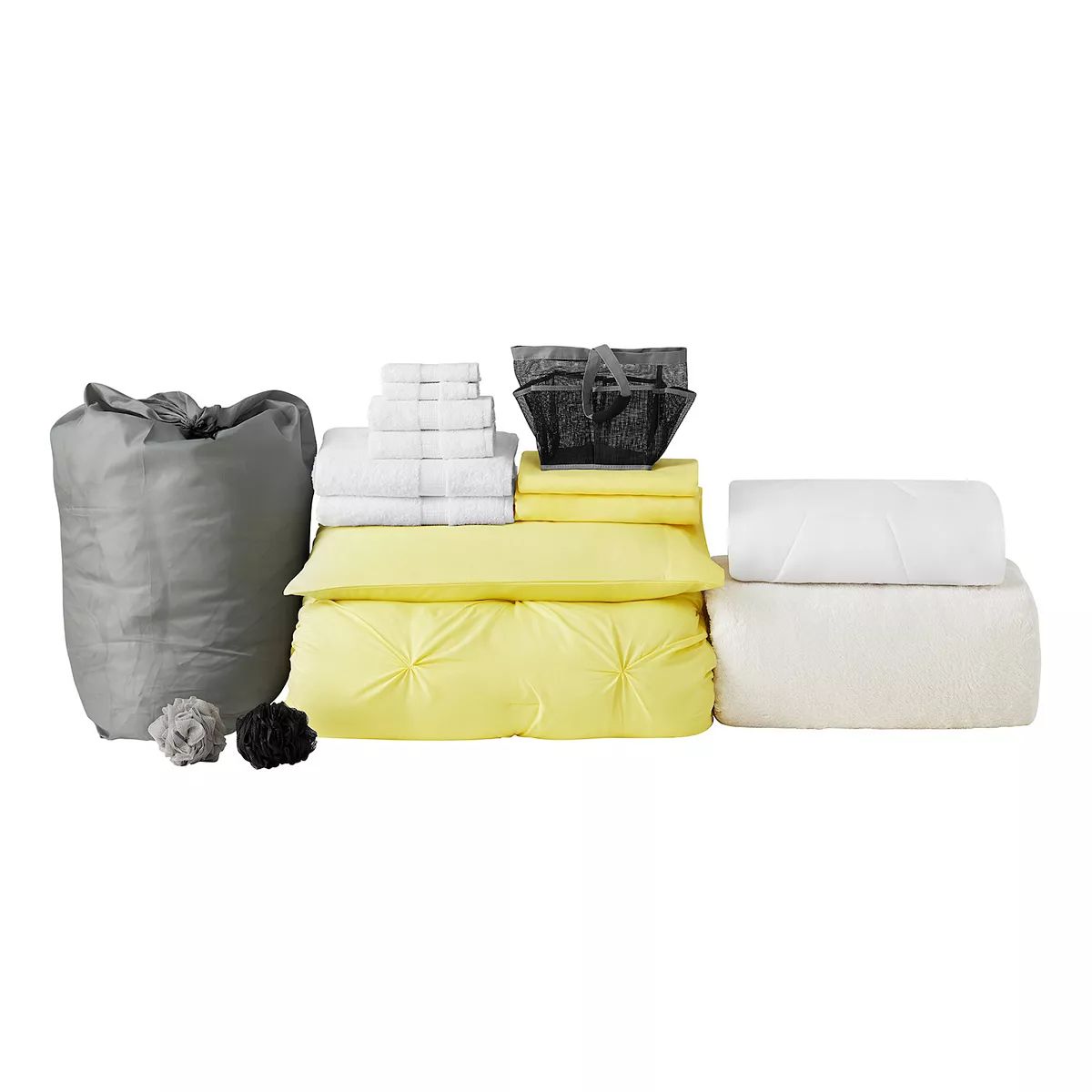 College Freshman Dorm Bedding Pack with Twin XL Pin Tuck Comforter | Kohl's