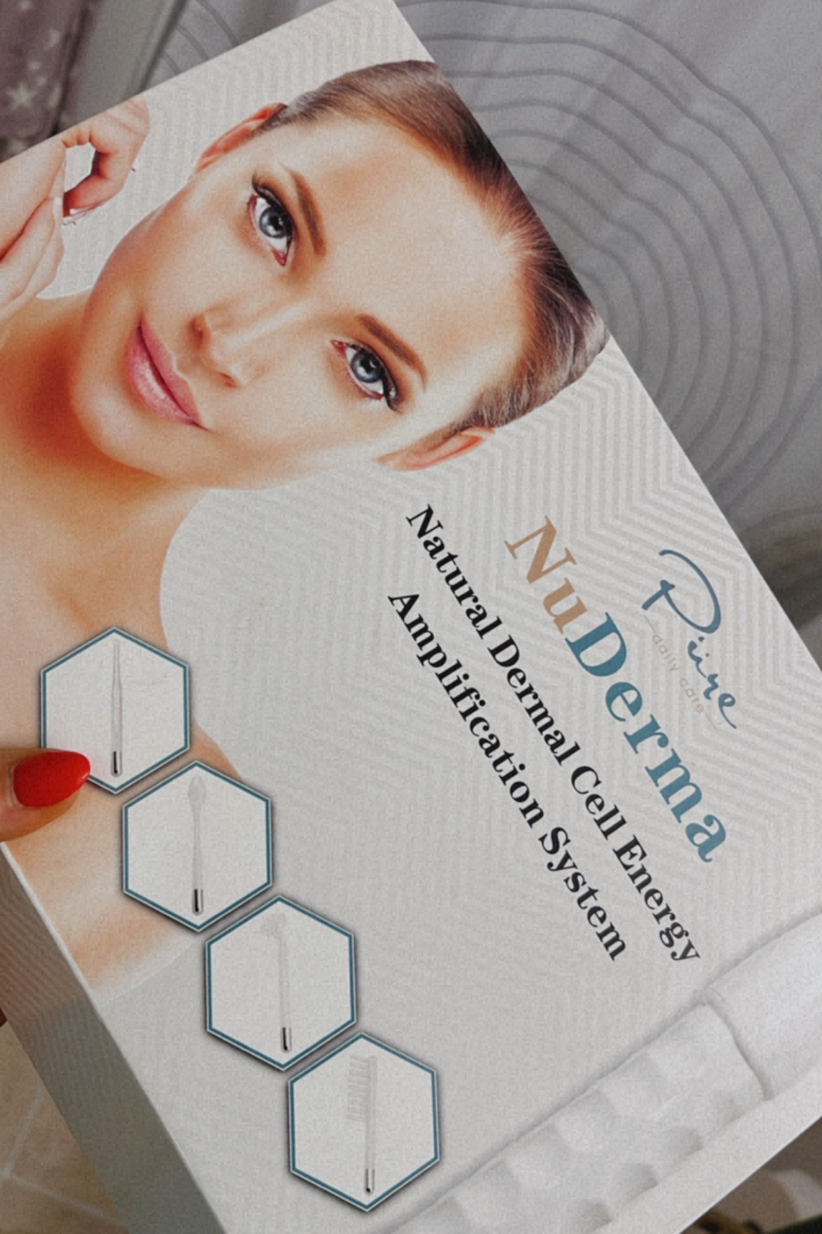 High frequency wand. Skin care.