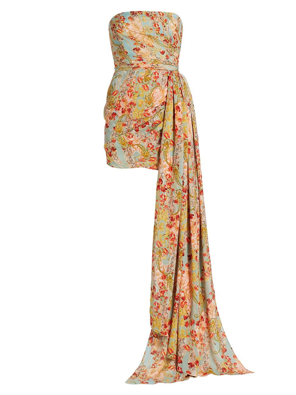 Luisa Asymmetrical Minidress | Saks Fifth Avenue