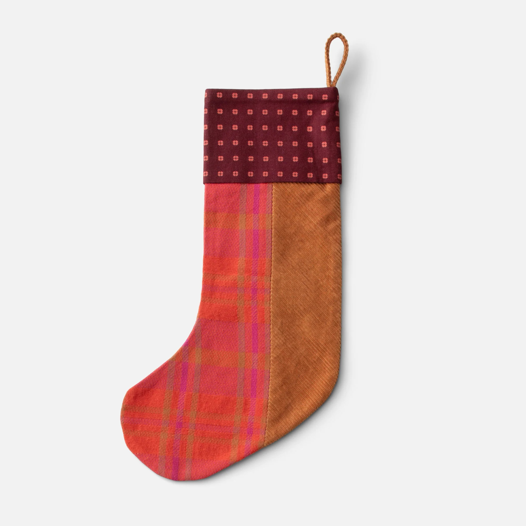 Haberdasher's Stocking - Persimmon | Schoolhouse