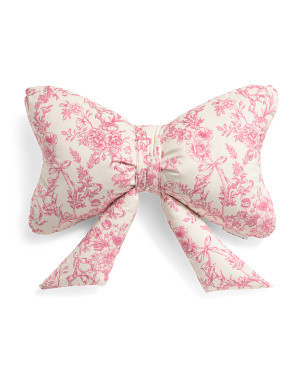 14x24 Toile Bow Pillow | Throw Pillows | Marshalls | Marshalls