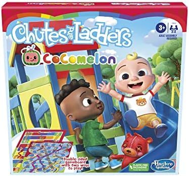 Hasbro Gaming Chutes and Ladders: CoComelon Edition Board Game for Kids Ages 3 and Up, Preschool Gam | Amazon (US)