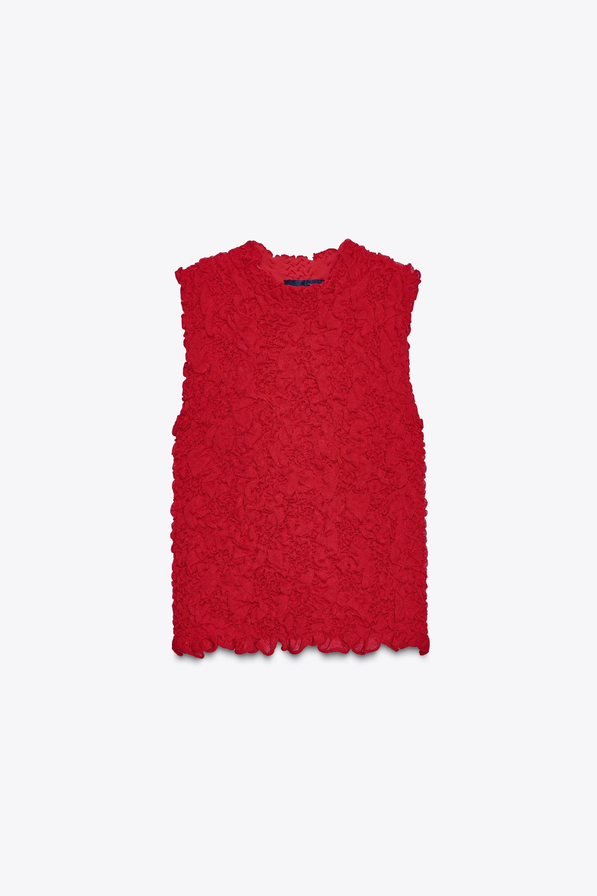 TEXTURED KNIT TOP | Zara US