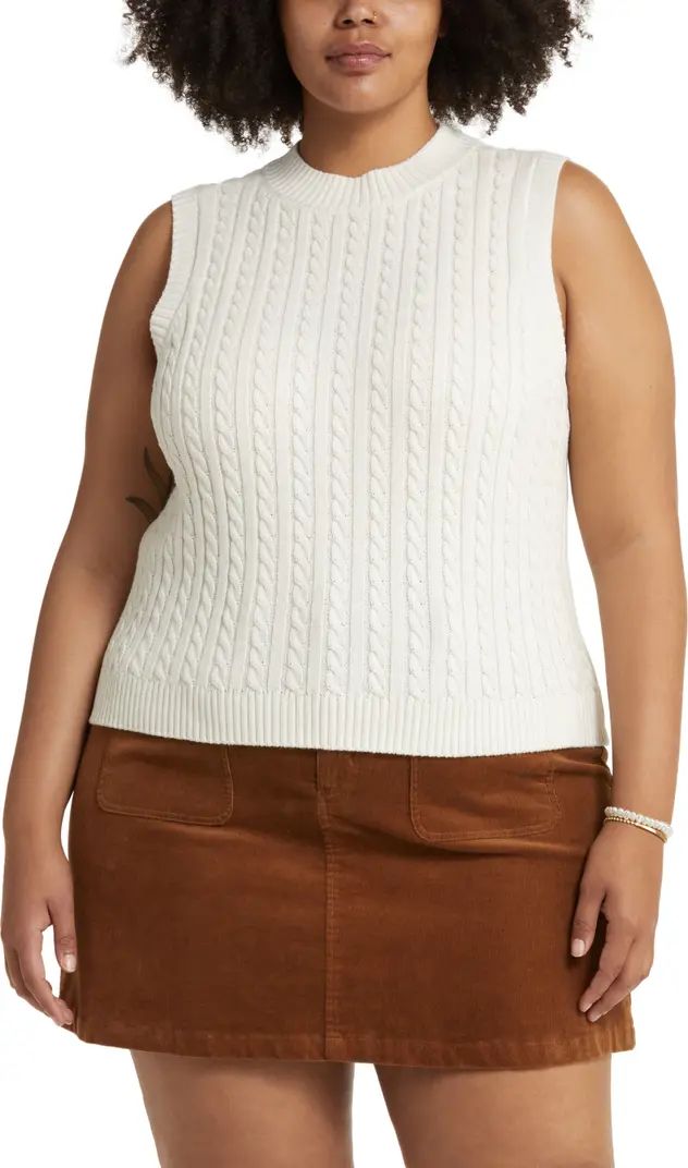 Cable Stitch Sweater Vest | Nordstrom