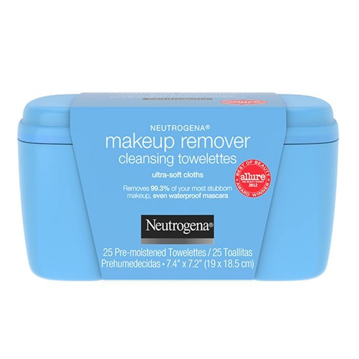 Neutrogena Makeup Remover Cleansing Towelettes &#38; Face Wipes - 25ct | Target