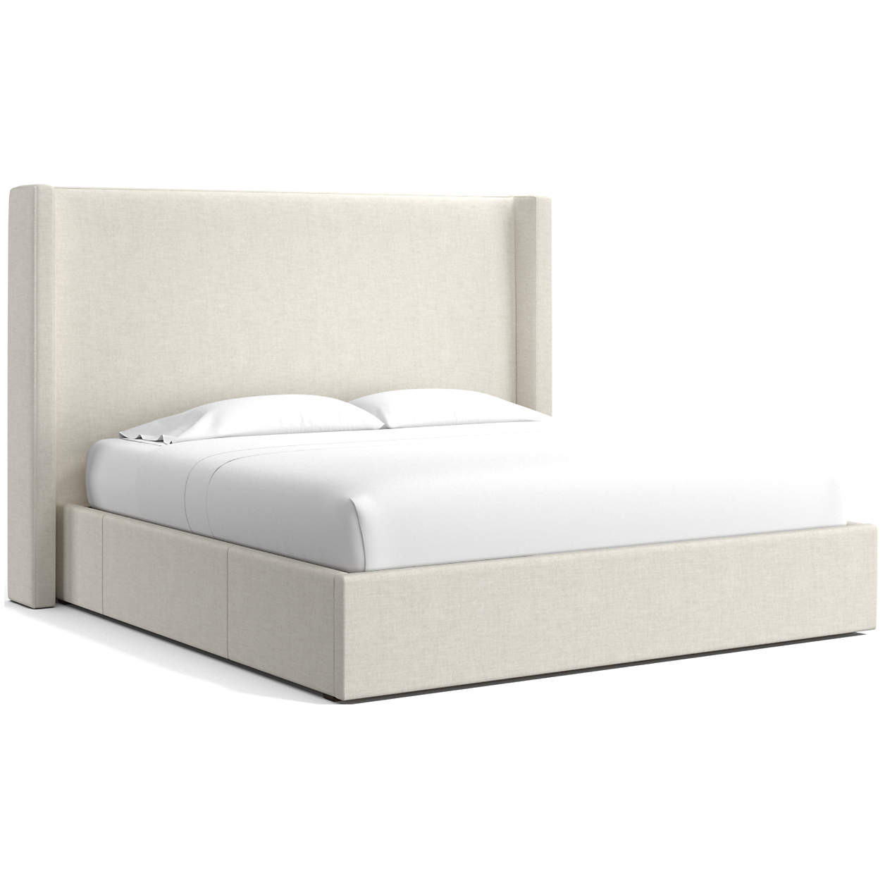 Arden Upholstered King Bed | Crate & Barrel | Crate & Barrel