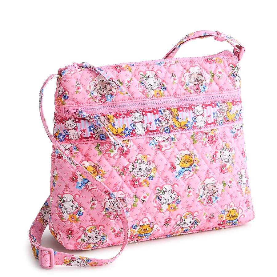 Vera Bradley Premium Cotton Disney Original Zip Hipster Crossbody Bag | Amazon (US)