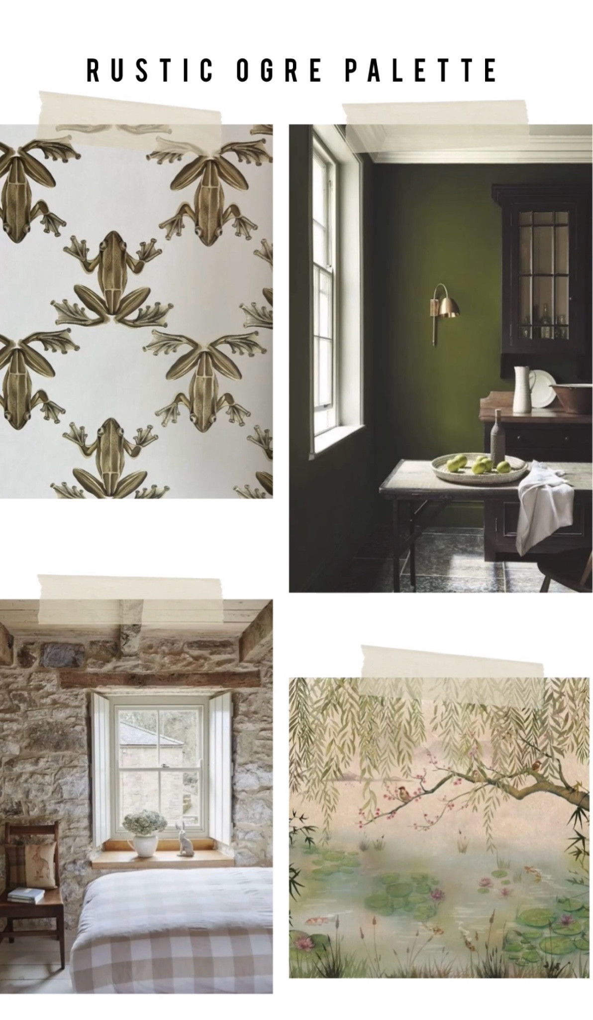 Here’s my shrek home aesthetic starter pack! Part 6 swamp palette 

#LTKhome