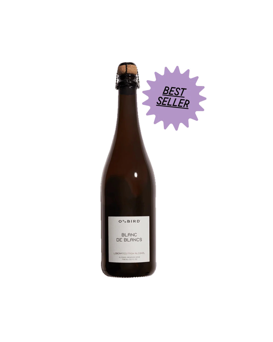 Oddbird's Blanc de Blancs Non-Alcoholic Sparkling Wine | The Zero Proof | The Zero Proof