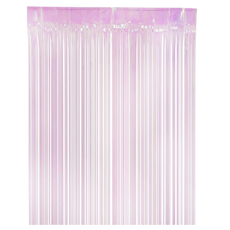 Holographic Fringe Backdrop Party Banner - Spritz™ | Target