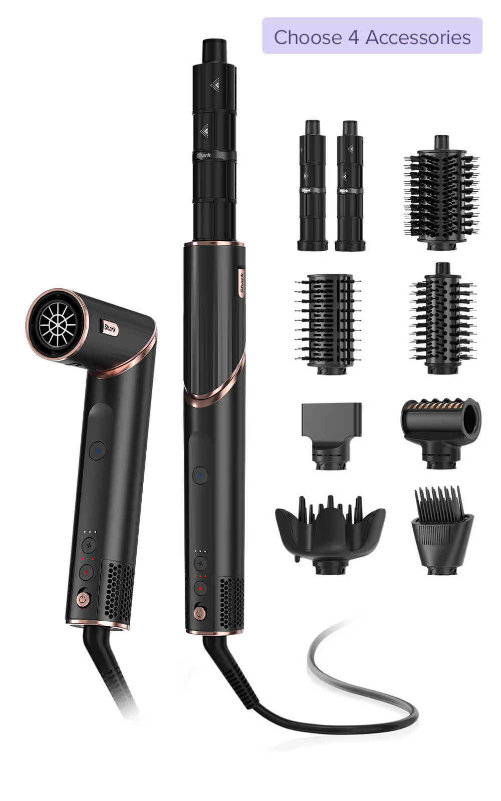 Build your own Shark FlexStyle® Air Styling & Drying System, Black | SharkNinja | Ninja Kitchen