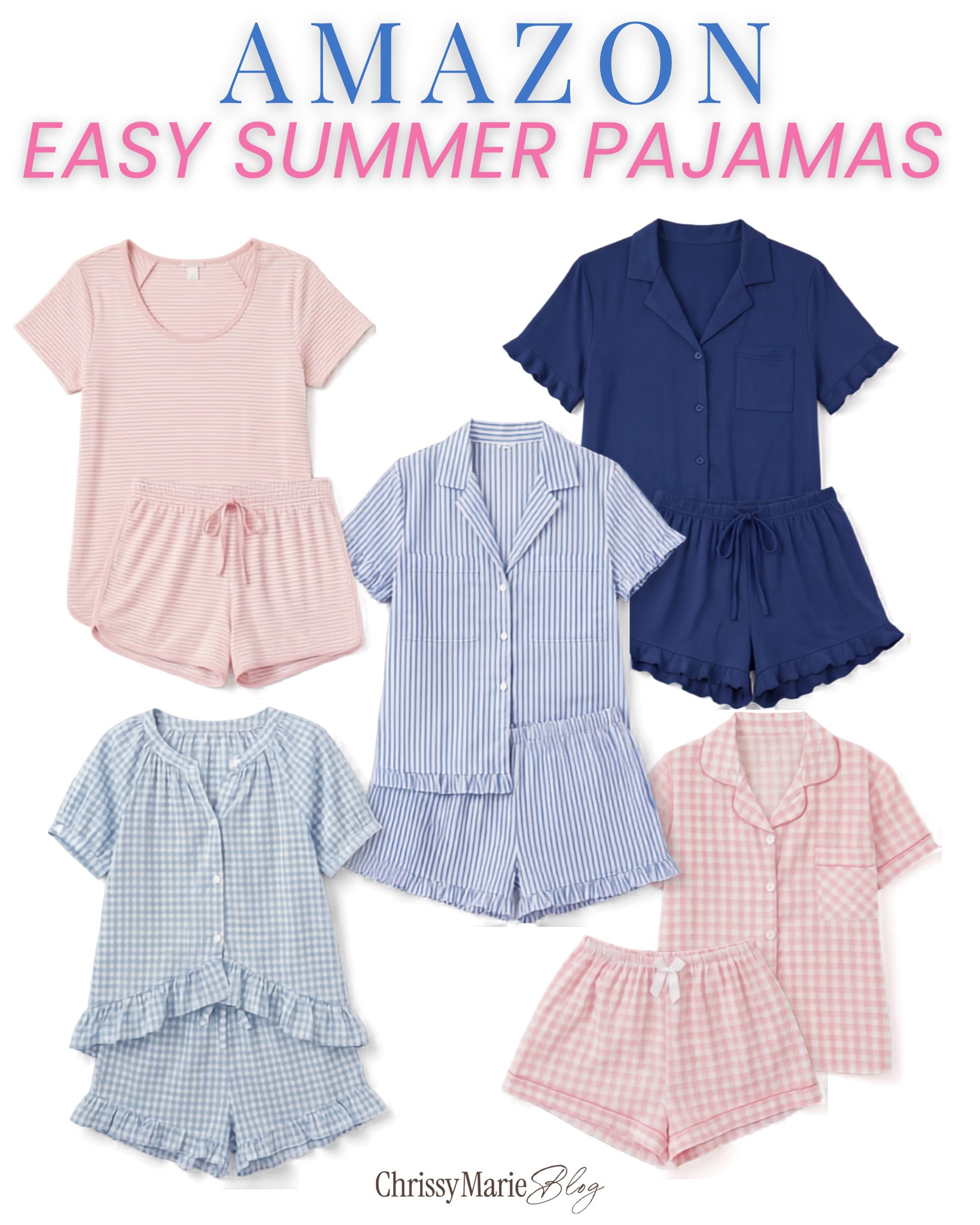 Easy Amazon pajamas that are soft, lightweight, and dangerously close to becoming an all-day outfit. 

 #LTKdayinmylife #LTKmomlife #LTKSeasonal