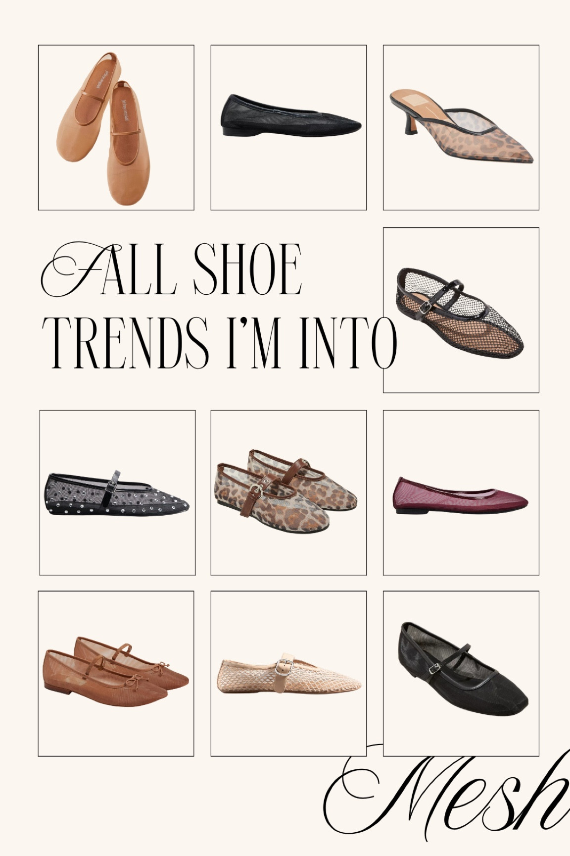 Fall Shoe Trend: Mesh

Fall 2024, fall trends 2024, fall 2024 trends, fall trend, trending now, fall must haves, fall wardrobe essentials, fall essentials, fall basics, staple shoes, staple shoe, fall shoes, fall shoe trends, fall trend, fall trends, leopard heels, slingback heels, sling backs, slingbacks, ballet flat, ballet flats, mesh flats, mesh ballet flats, leopard flats, leopard ballet flats, leopard print shoes, leopard shoes, leopard print heels, leopard heels, mesh heels, mesh trend, mesh shoes, mesh detail, mesh shoe, mesh flat, mesh heel


#LTKStyleTip #LTKSeasonal #LTKShoeCrush