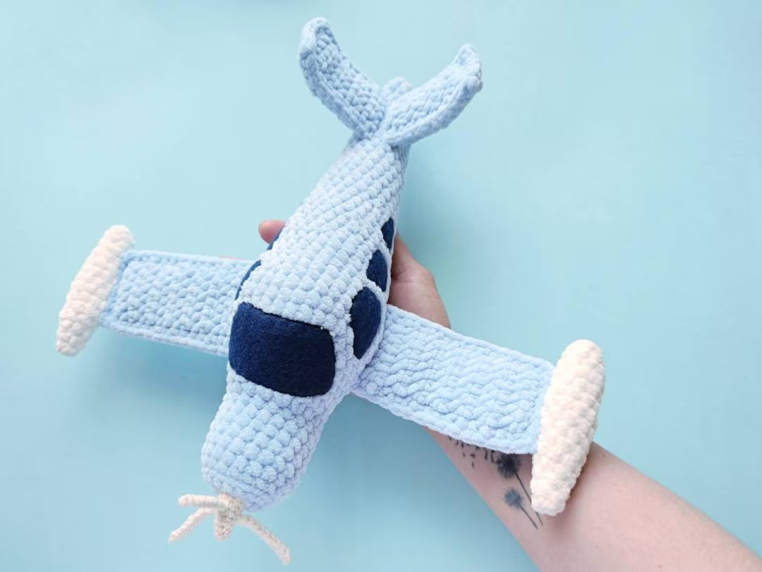 Airplane Nursery Like Bonanza Beechcraft Gift for Grandson, Custom Plushie Baby Boy Birthday Gift... | Etsy (US)