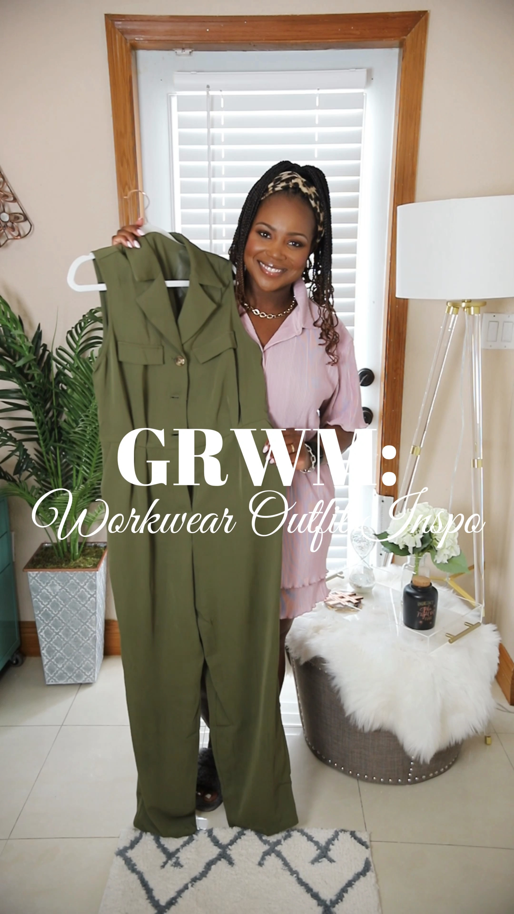 I love a good jumpsuit that you can wear for work and play. Wearing a size large. Use code Kiki20 to save

#LTKworkwear #LTKmidsize #LTKcurves