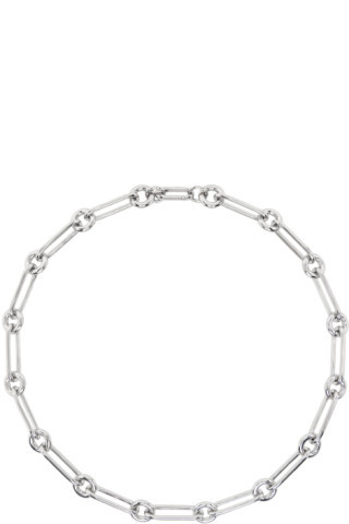 Silver Ilaria Necklace | SSENSE