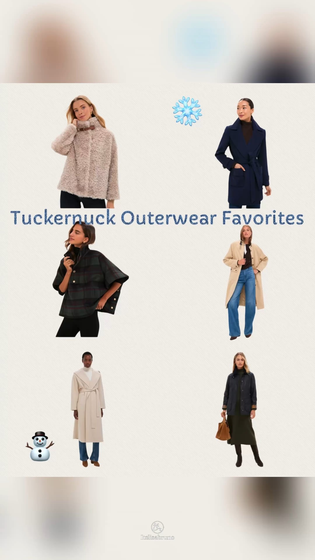 🧥 Tuckernuck Outerwear Favorites: Classic & Cozy for Every Season 🧥

From timeless trenches to warm wool coats and versatile jackets, Tuckernuck’s outerwear collection combines elegant style with everyday comfort. Whether you’re layering up for crisp fall mornings or bundling through winter chill, these pieces are designed to elevate your wardrobe with effortless sophistication.

Tap below to shop my top picks for outerwear you’ll wear year after year! 🎁

**Kohl’s Promo
Gifts For All (20% off basket) + 30% Off Sephora Collection 

#ad #Tuckernuck #Outerwear #FallCoats #WinterStyle #ClassicFashion #LayeringEssentials #LTKStyle #LTKWinter #TimelessStyle
