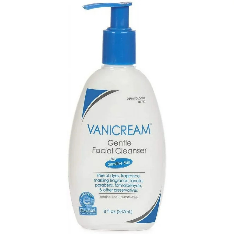 Vanicream For Sensitive Skin Gentle Facial Cleanser, 8 fl oz - Walmart.com | Walmart (US)
